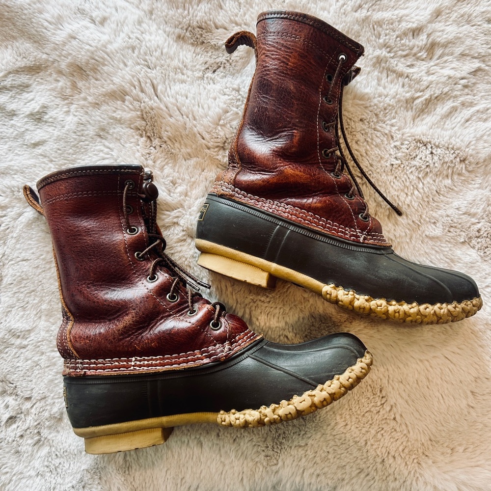 Women’s shearling lined Bean Boots